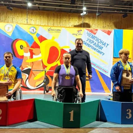 Дніпро: Сергій Шутак виборов дві золоті медалі на Чемпіонаті України з пауерліфтингу серед спортсменів з ураженнями ОРА