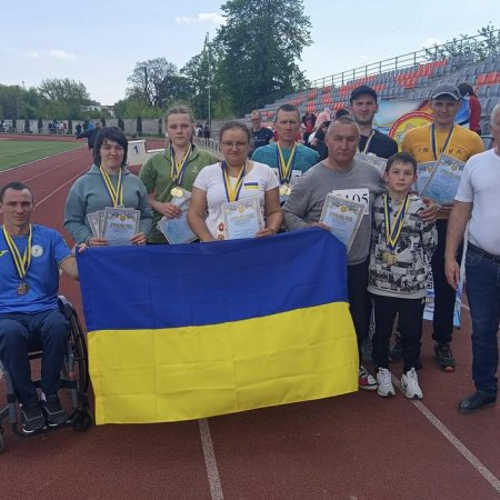 23 медалі наших спортсменів на обласному чемпіонаті з паралегкої атлетики!