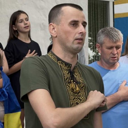 Вчора громада зустріла свого Захисника