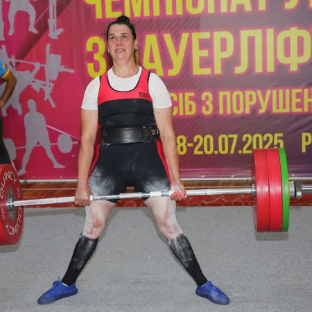 Марія Галушко — серед кращих пауерліфтерок України з порушенням зору