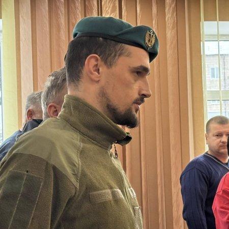 Комбатантський хрест — Захиснику Азовсталі Ростиславу Приступі