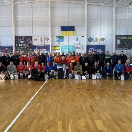 IV відкритий турнір з футзалу серед ветеранів 55+, памʼяті Миколи Харитоновича Клеваки