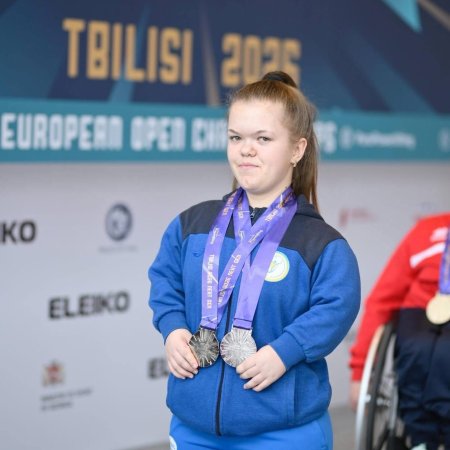 Марина Янкова — серед призерок відкритого чемпіонату Європи з пара пауерліфтингу